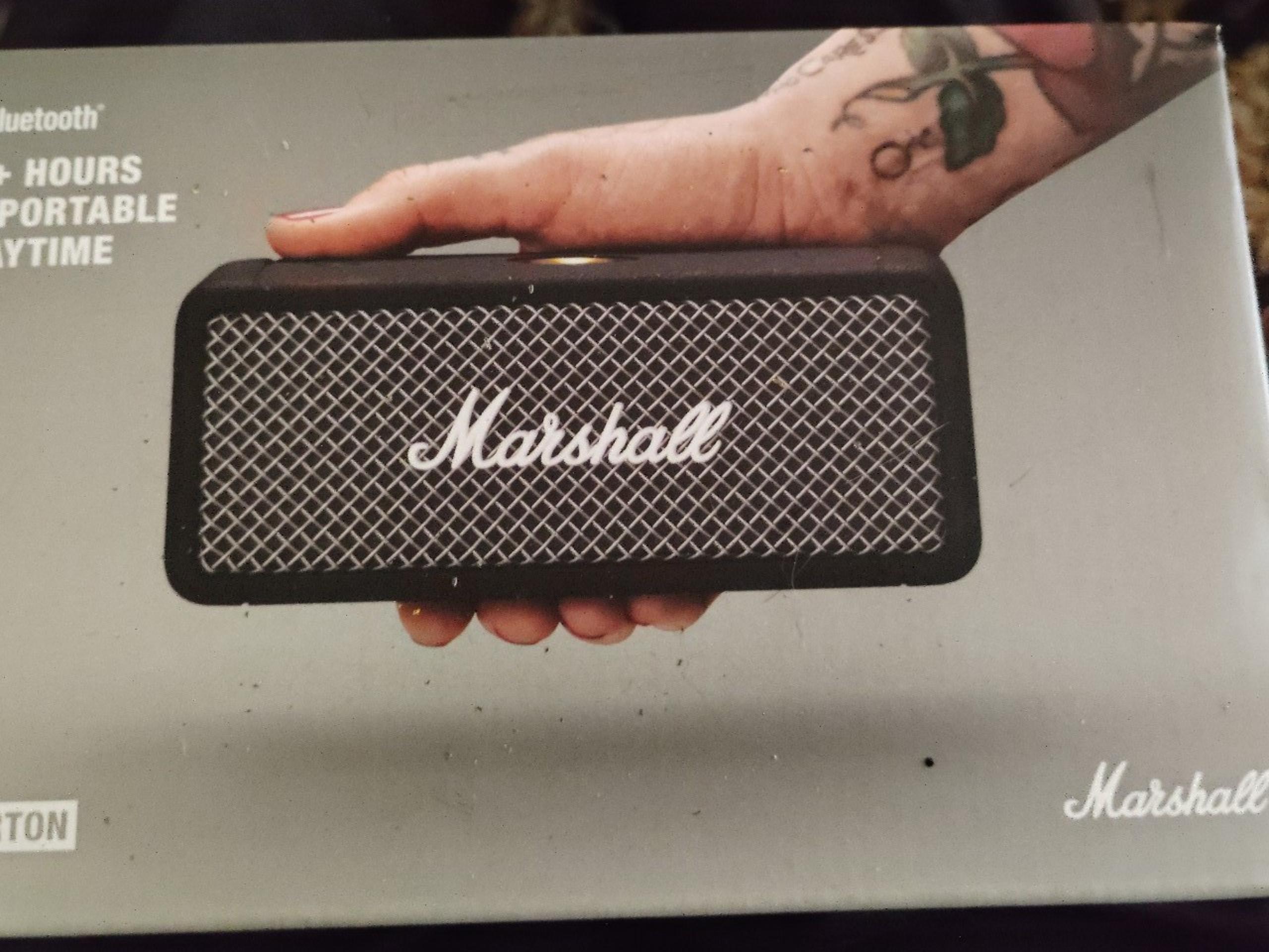 Marshall Bluetooth speaker
