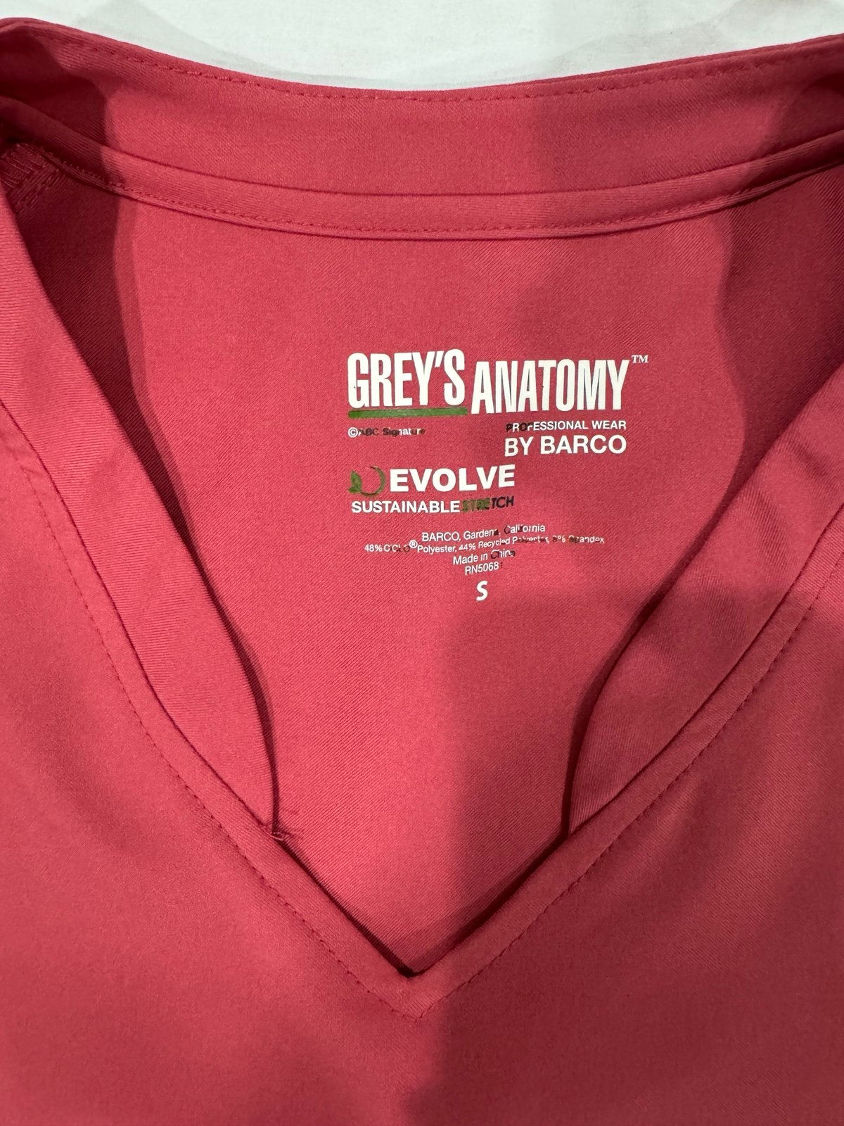 Grey’s Anatomy scrub set size S