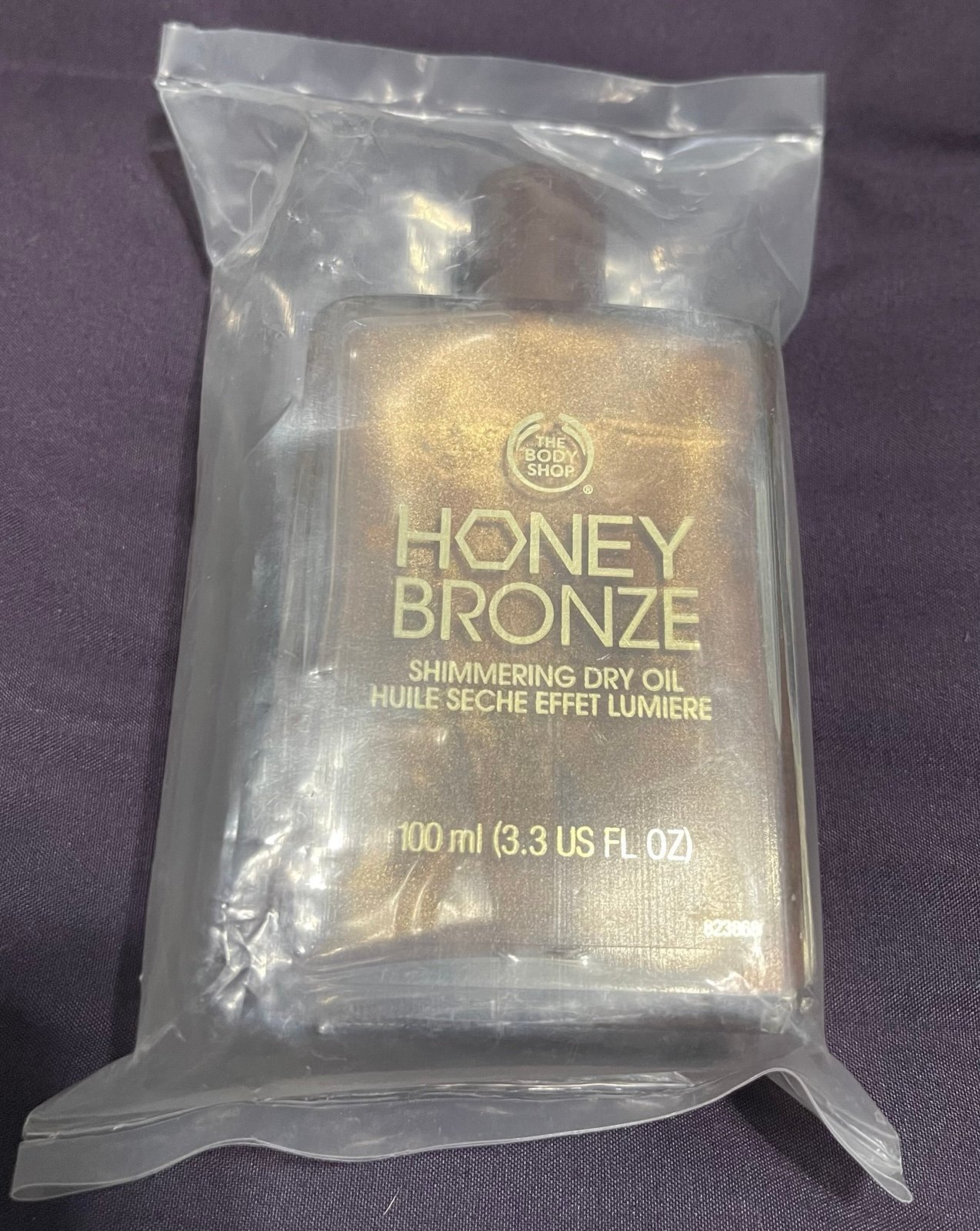(New) The Body Shop Honey Bronze Shimmering Dry Oil Honey Kissed 3.3oz/100ml
