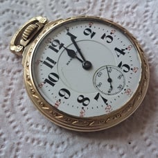Watch for parts pocket watch hamilton 21 jewelry no working