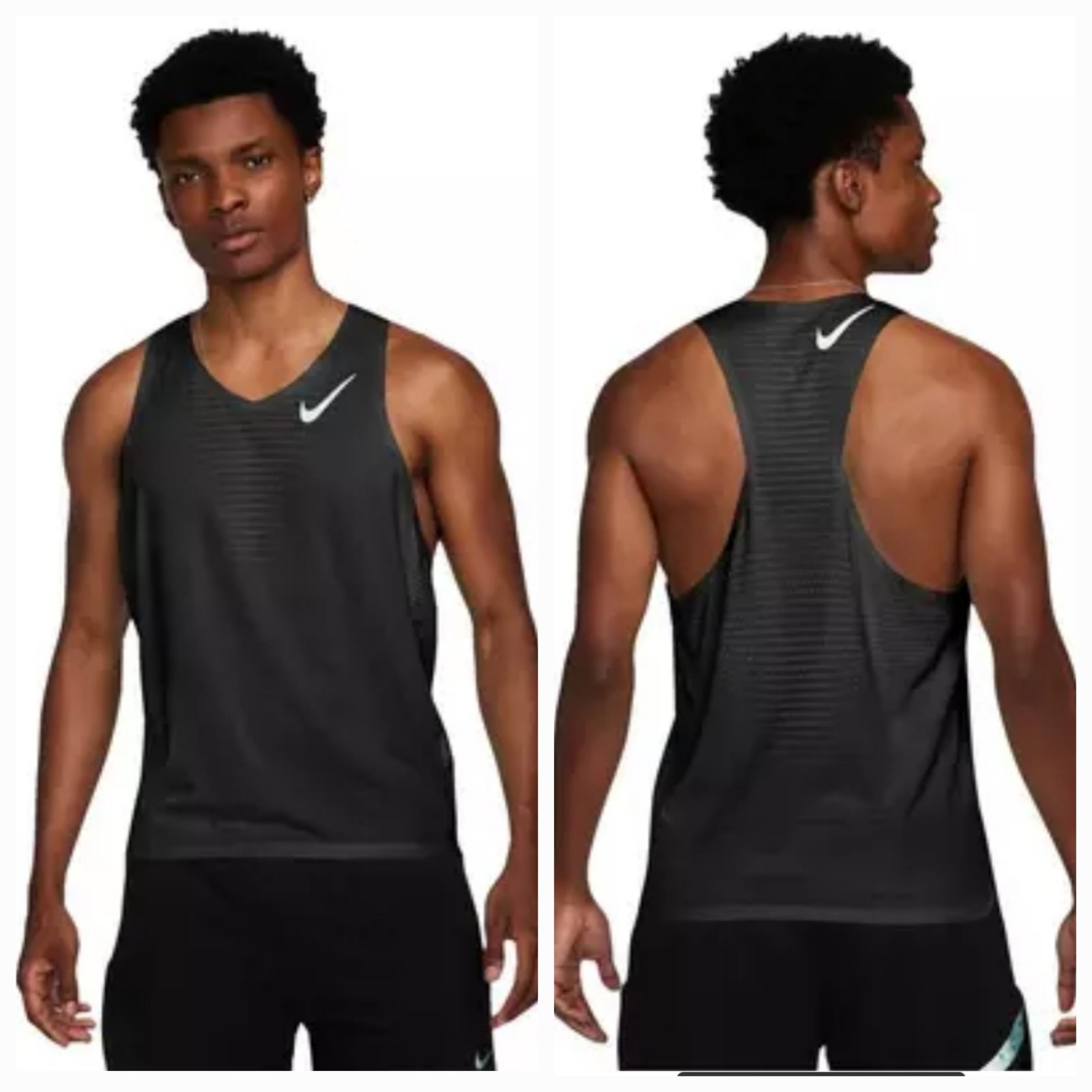 Nike Men's AeroSwift Dri-FIT ADV Running Singlet - Men's size SMALL