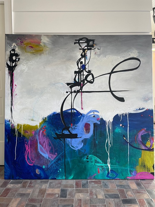 Wendy Heimsness Large Abstract Art