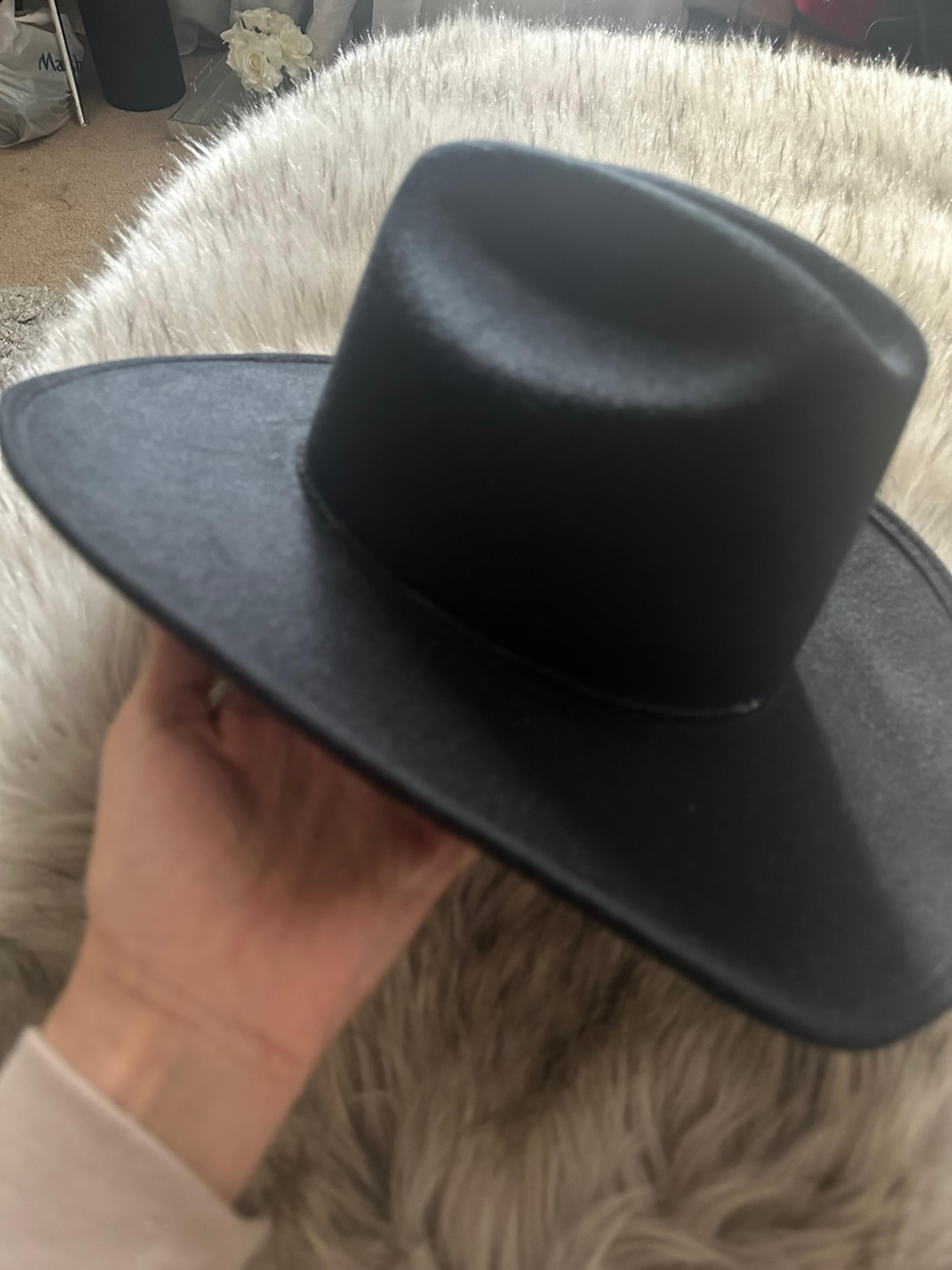 Felt Black Cowboy Hat