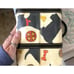 Dooney & Bourke Handbag Scottie Dog Satchel Purse White Dog Pattern Bag CUTE!
