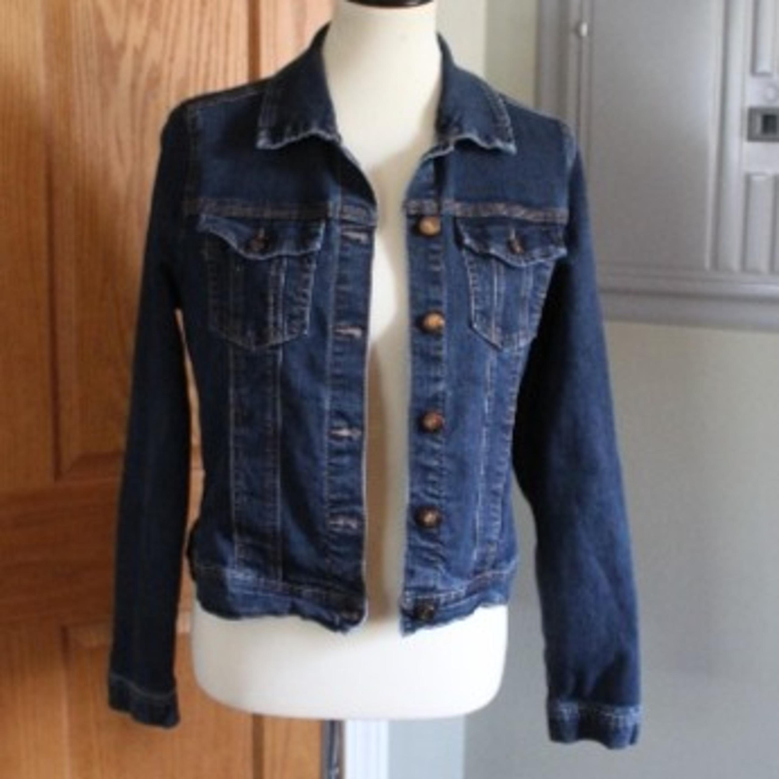D Jeans Blue Jean Denim Jacket - Size Large