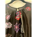 Designer Cynthia Rowley Grace Organza Black Mini Dress w/ Sheer Overlay - Large
