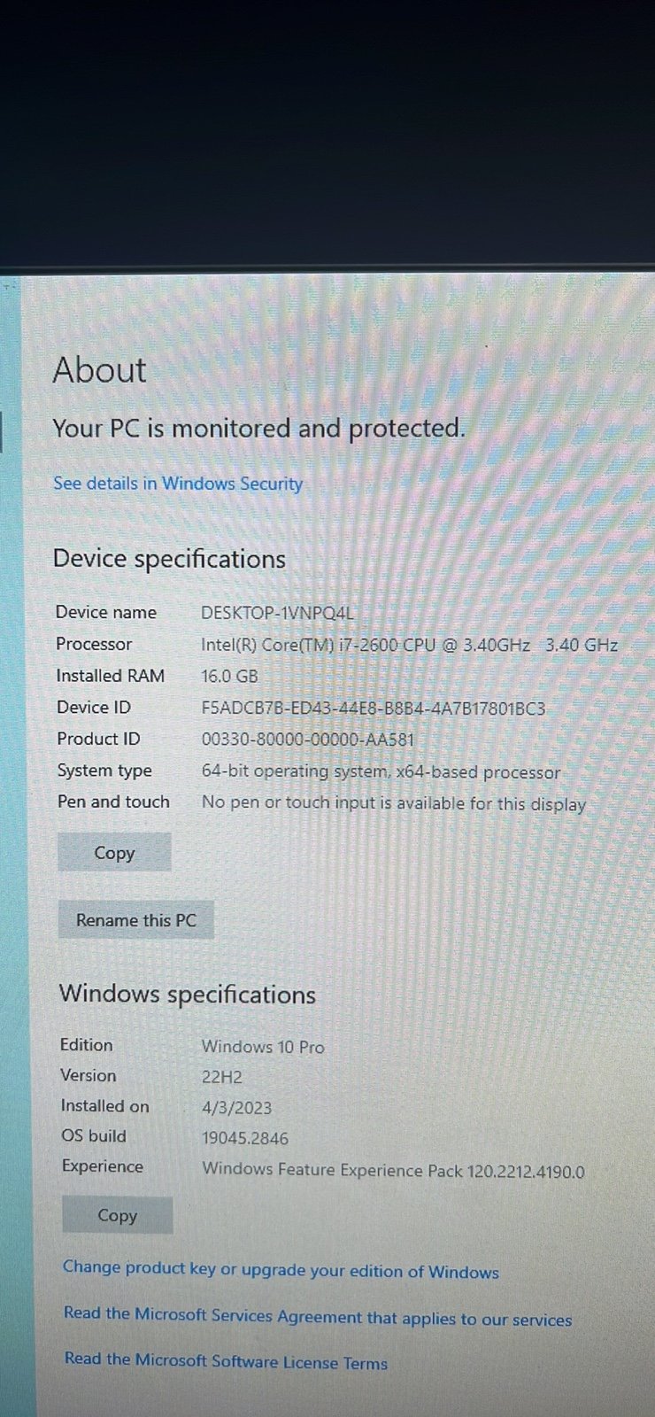 gaming pc desktop