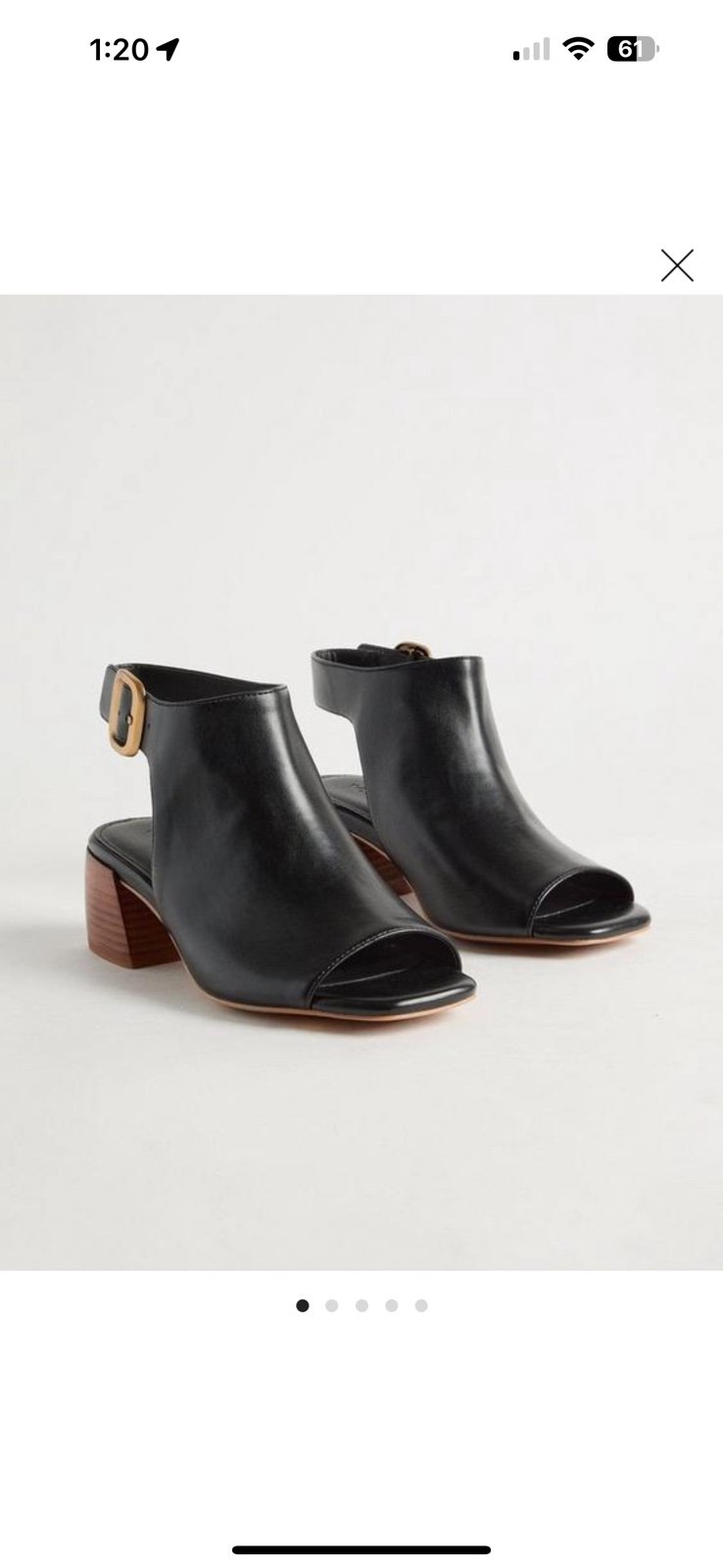Ankle Strap Block Heel