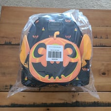 Jack o lantern pumpkin stitch loungefly backpack