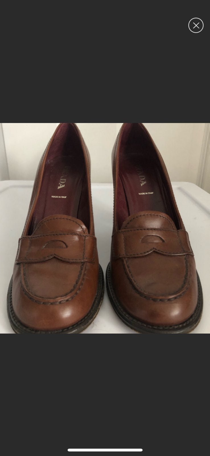PRADA Penny Loafers