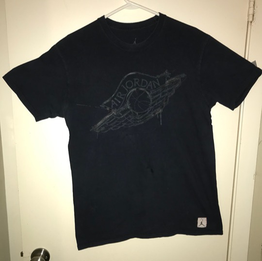 Nike Air Jordan T-Shirt Dave White Wing For the Future Supreme Size Large