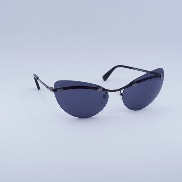 New Moschino MOS082/S 0V81 IR Sunglasses - Black Frame, Grey Lenses