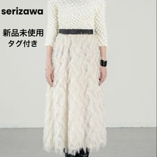 【New】serizawa SHIBORI Tops Shibori Top White