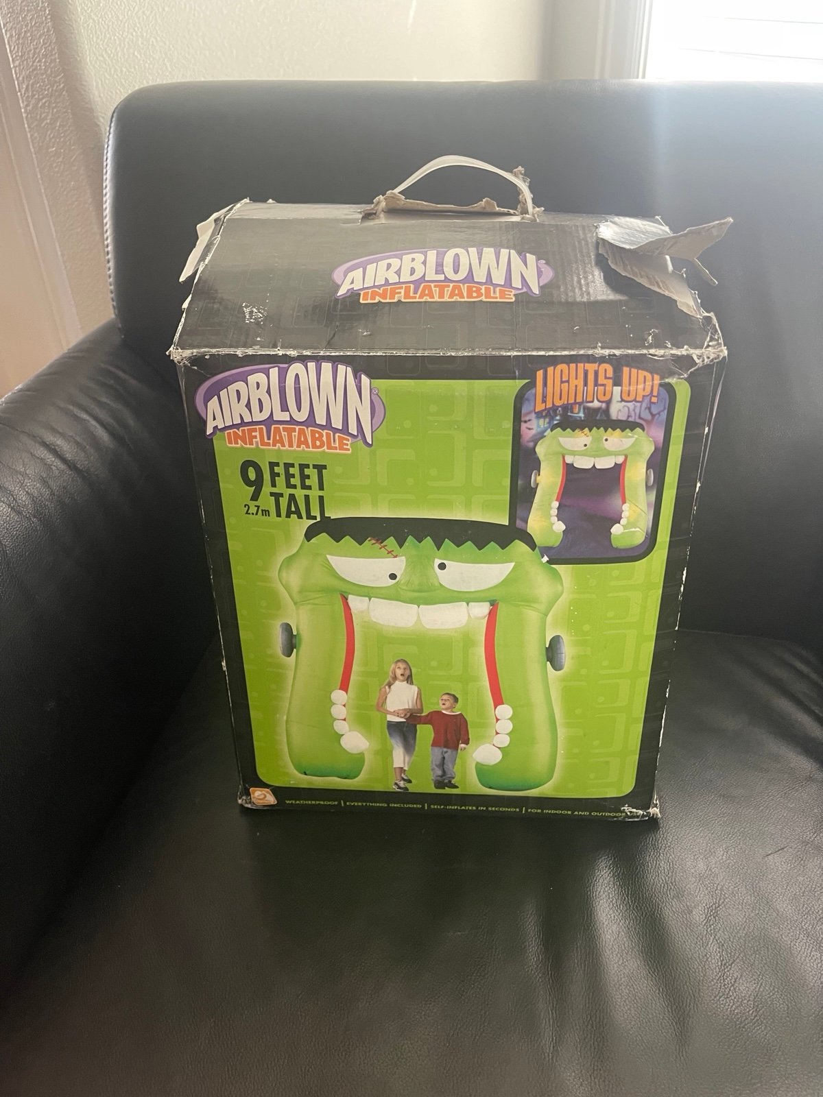 Gemmy Airblown Inflatable Frankenstein Arch Spirit Halloween