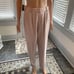 Vintage Carlisle Pink Wool Jacket & Trousers Set