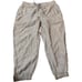 Athleta Cabo Linen Jogger Chambray Blue Size 18 Drawstring Waist