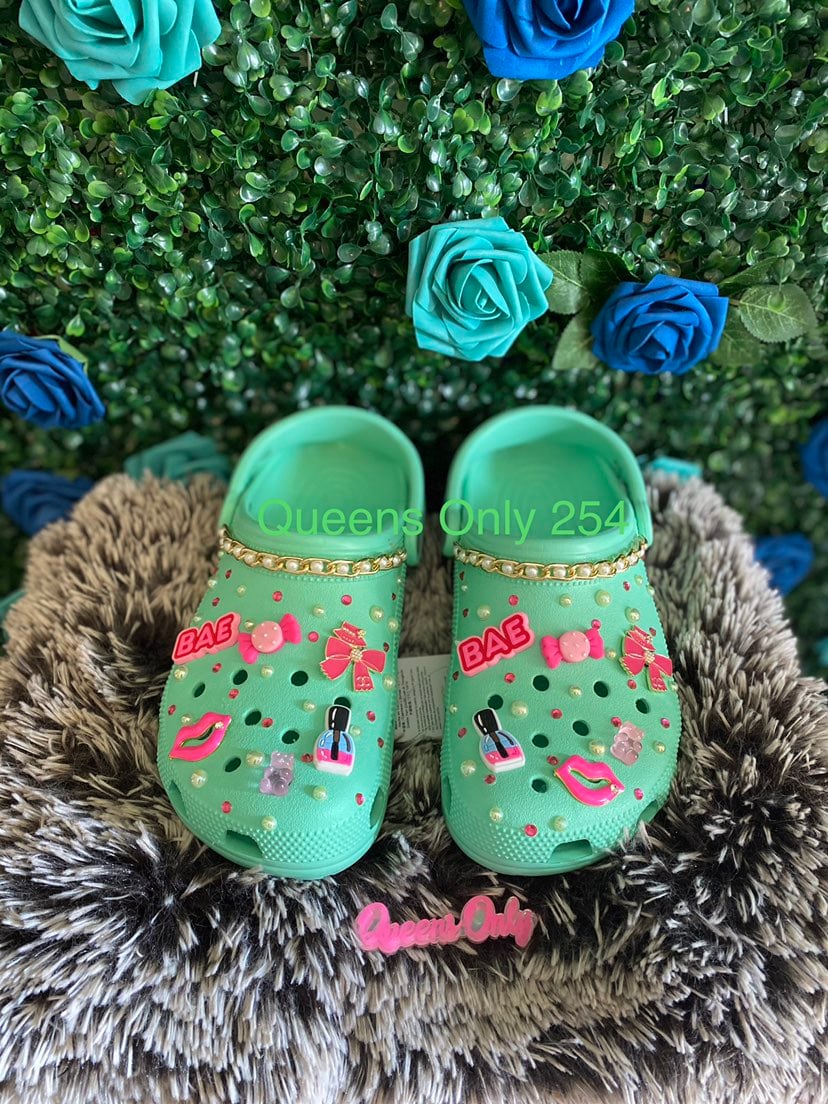 Womens bling Crocs