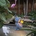 Solar Cat Outdoor Statues for Garden: Outside Decor with Butterfly Clearance