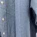Ralph Lauren Men XL Blue/White Check Print Long Sleeve Button Up Shirt Preowned