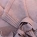 Moncheri Pink Blanket Bows Brand New