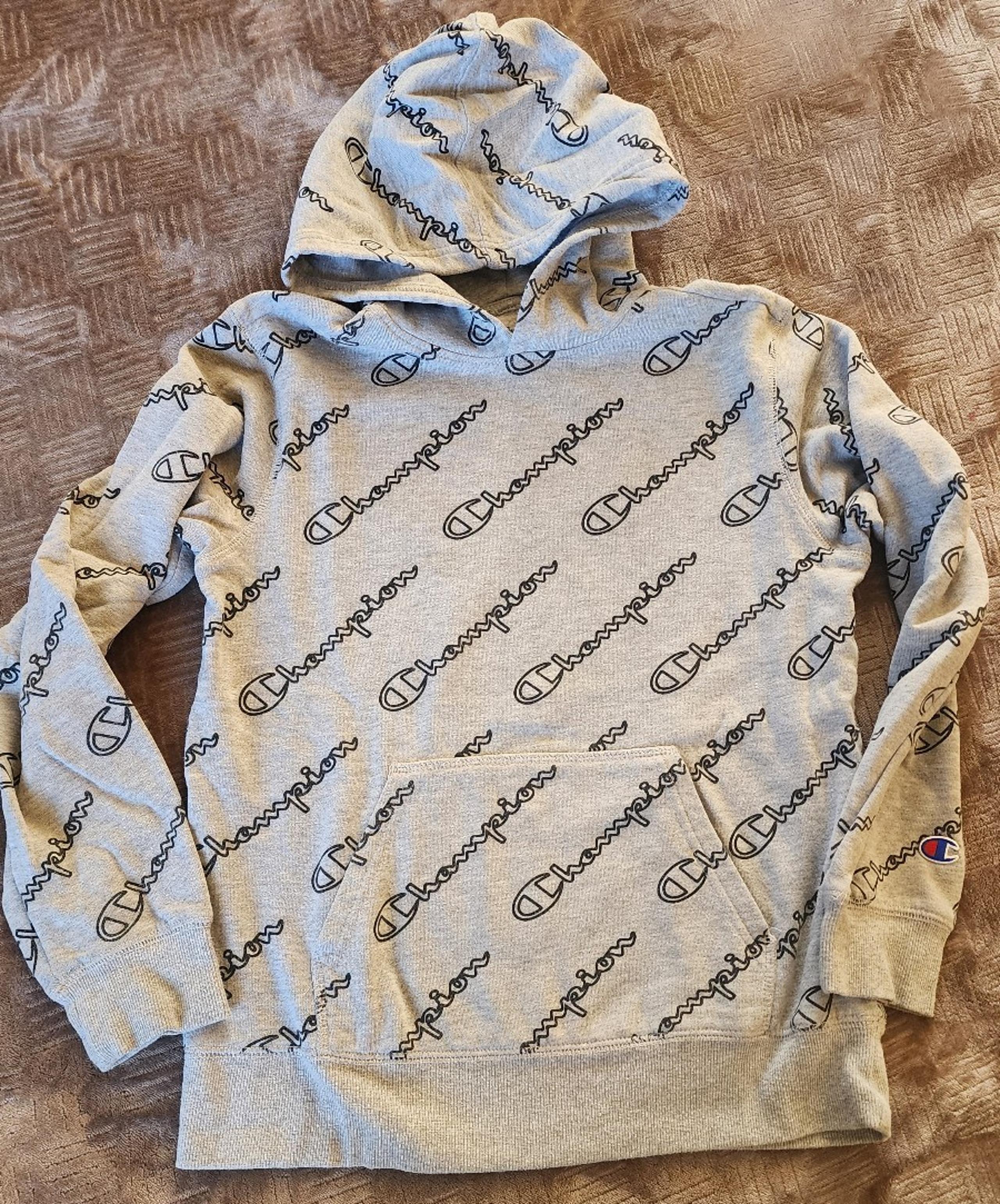 Champion grey hoodie