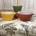 Vintage Fire King Nesting Cinderella bowls set