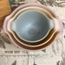 Vintage Fire King Nesting Cinderella bowls set