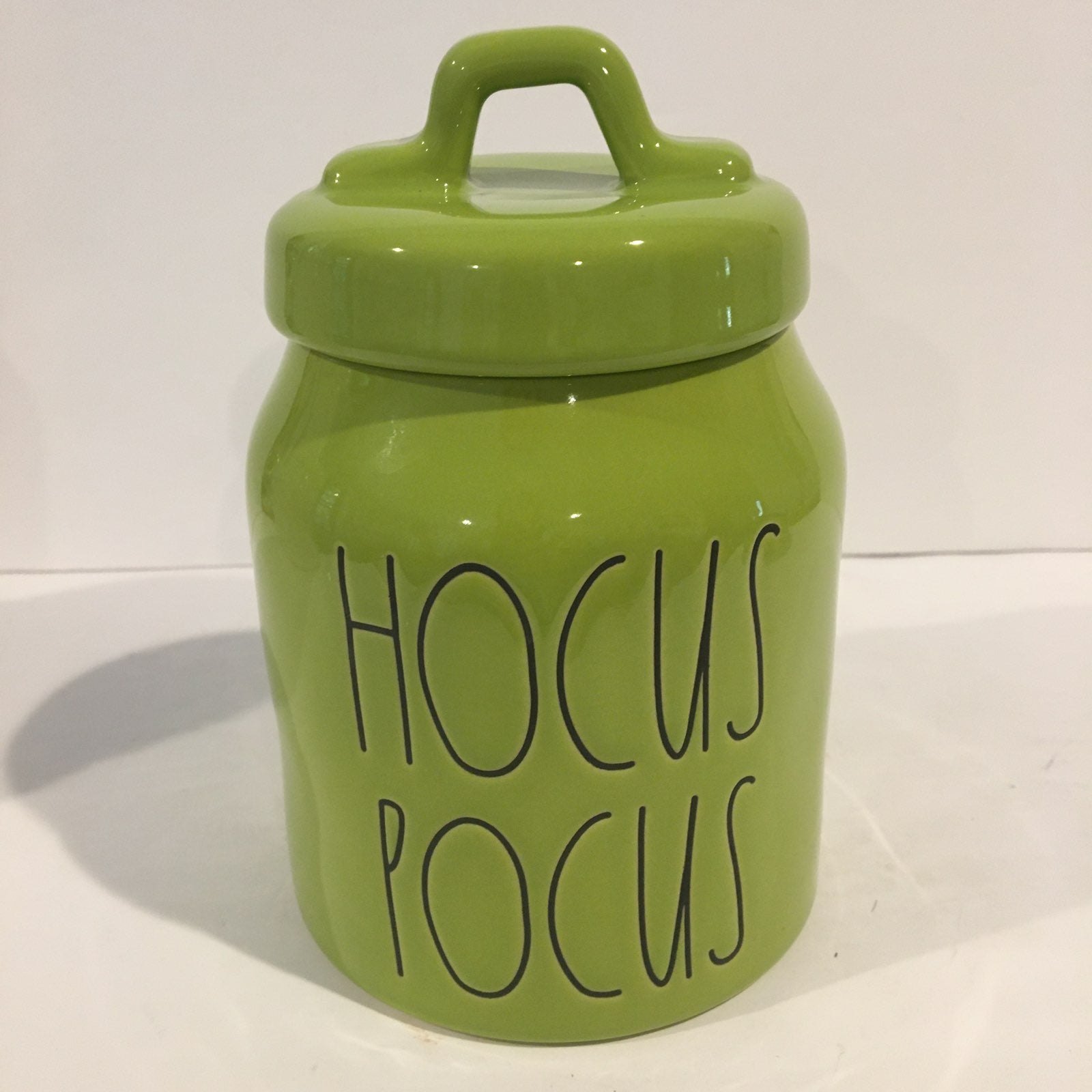 Rae Dunn Green sold Hocus Pocus Canister and Frankie Bowl