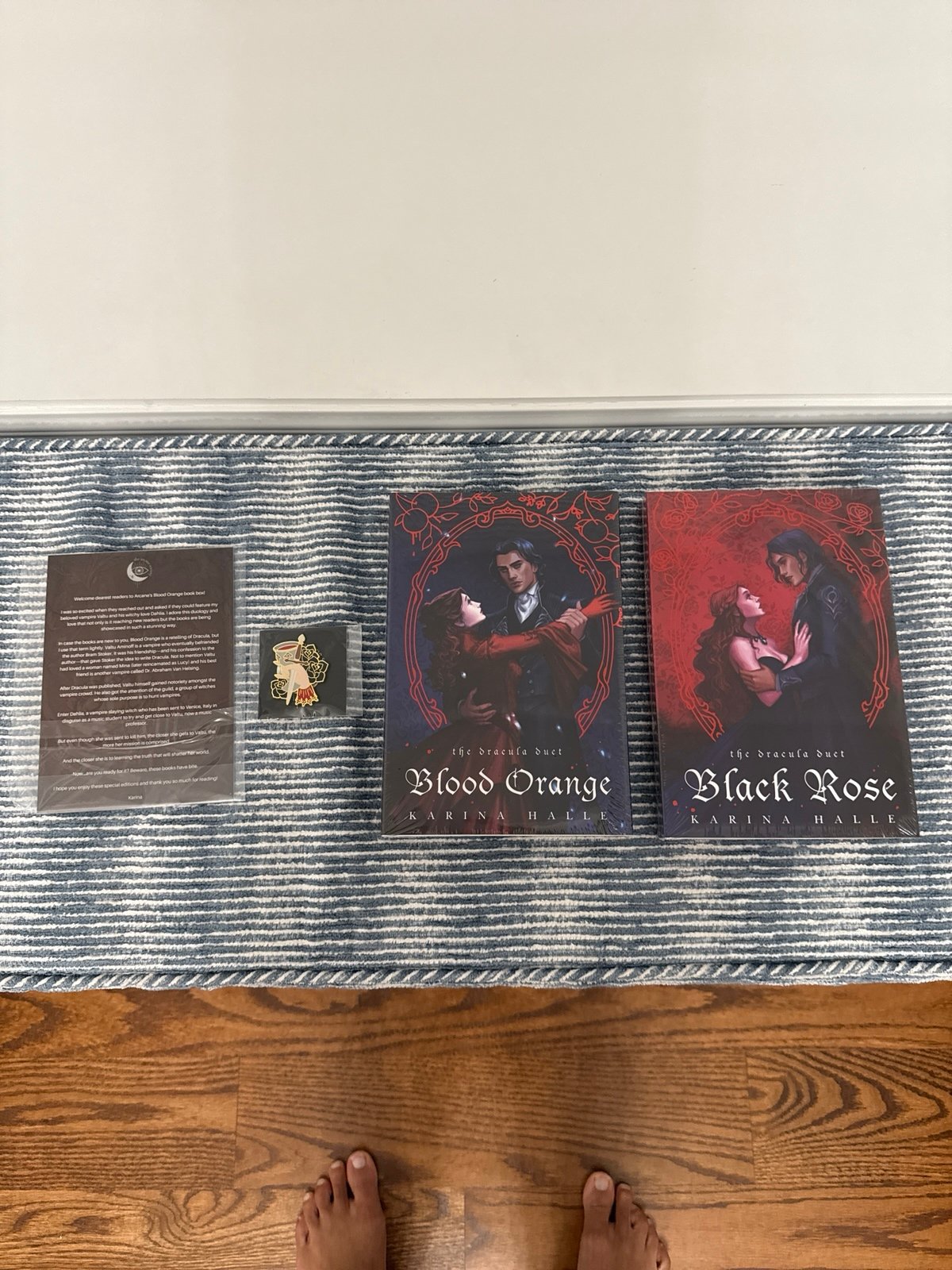 The Arcane Society Dracula Duet (Blood Orange & Black Rose) by Karina Hale