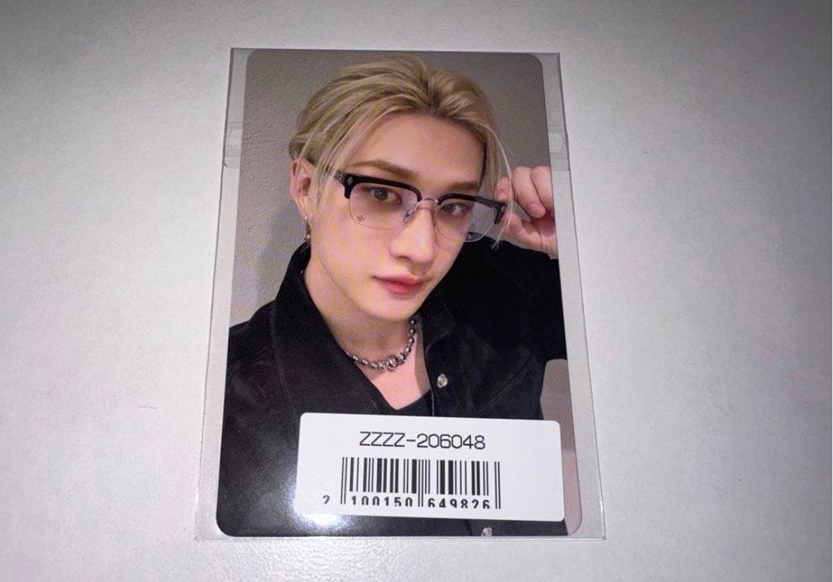 Stray Kids do it it sony music photocard Bang Chan
