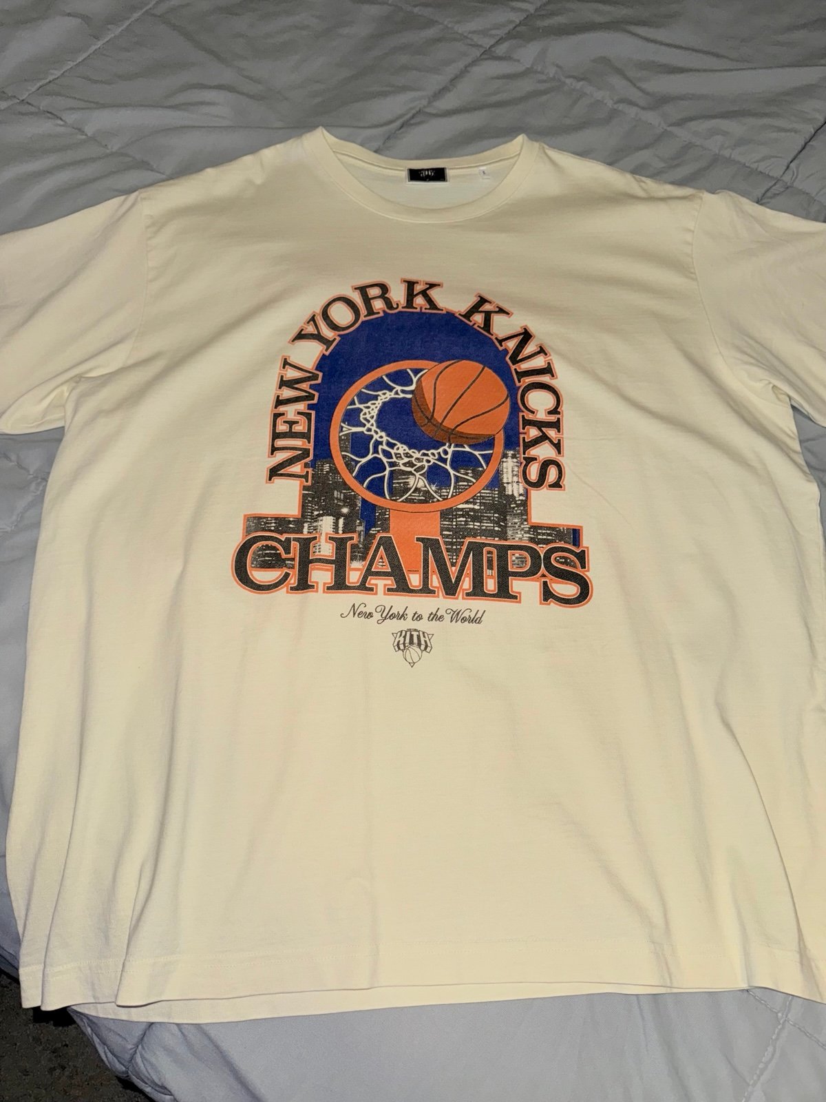 Kith x New York Knicks “Champs” Vintage tee