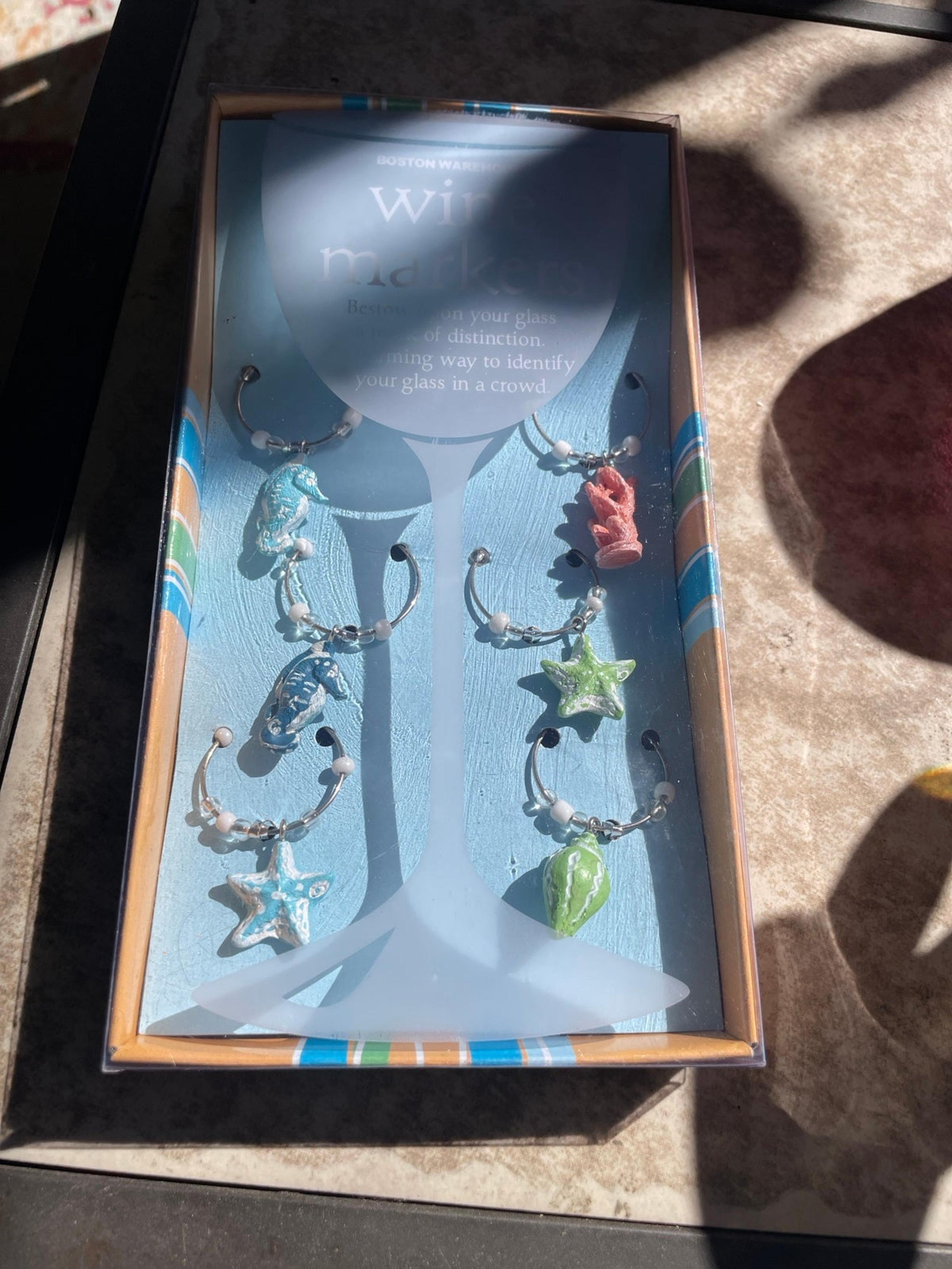 Sea Breeze Wine Markers - Boston Warehouse