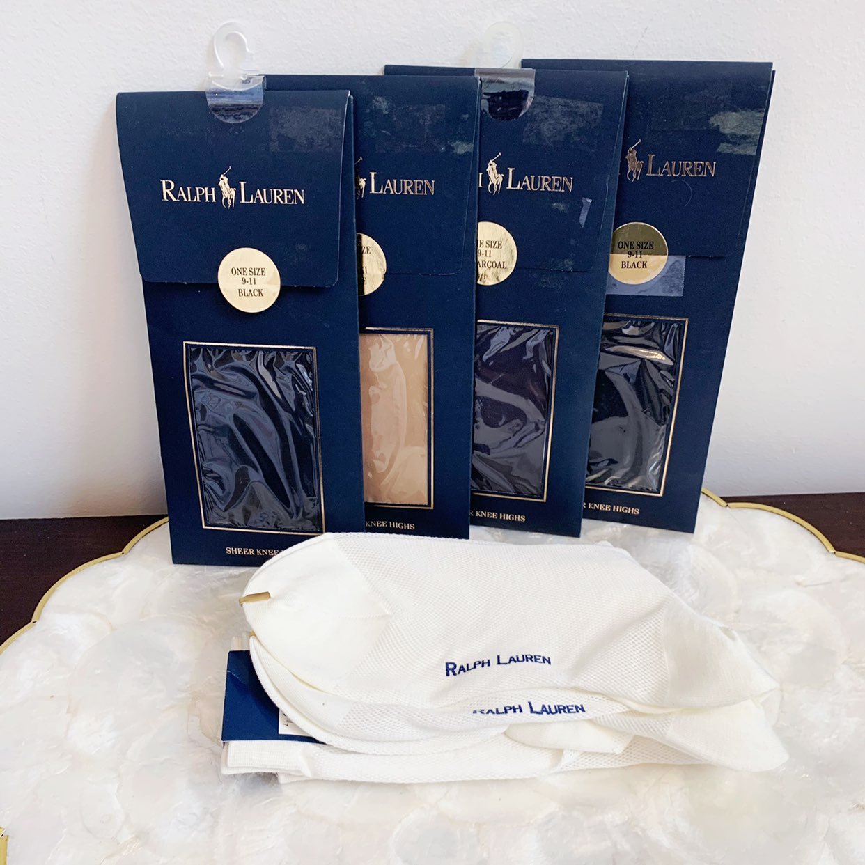 Ralph Lauren Knee Highs & Sock Lot NEW