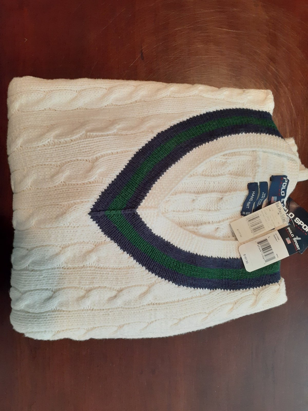 Classic tennis sweater top