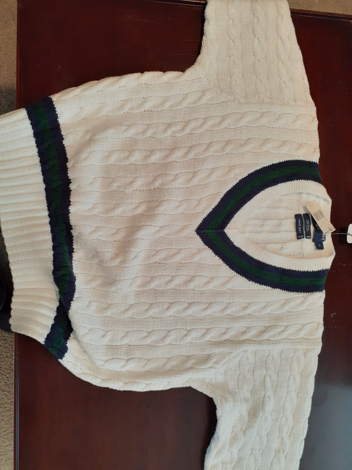 Classic tennis sweater top