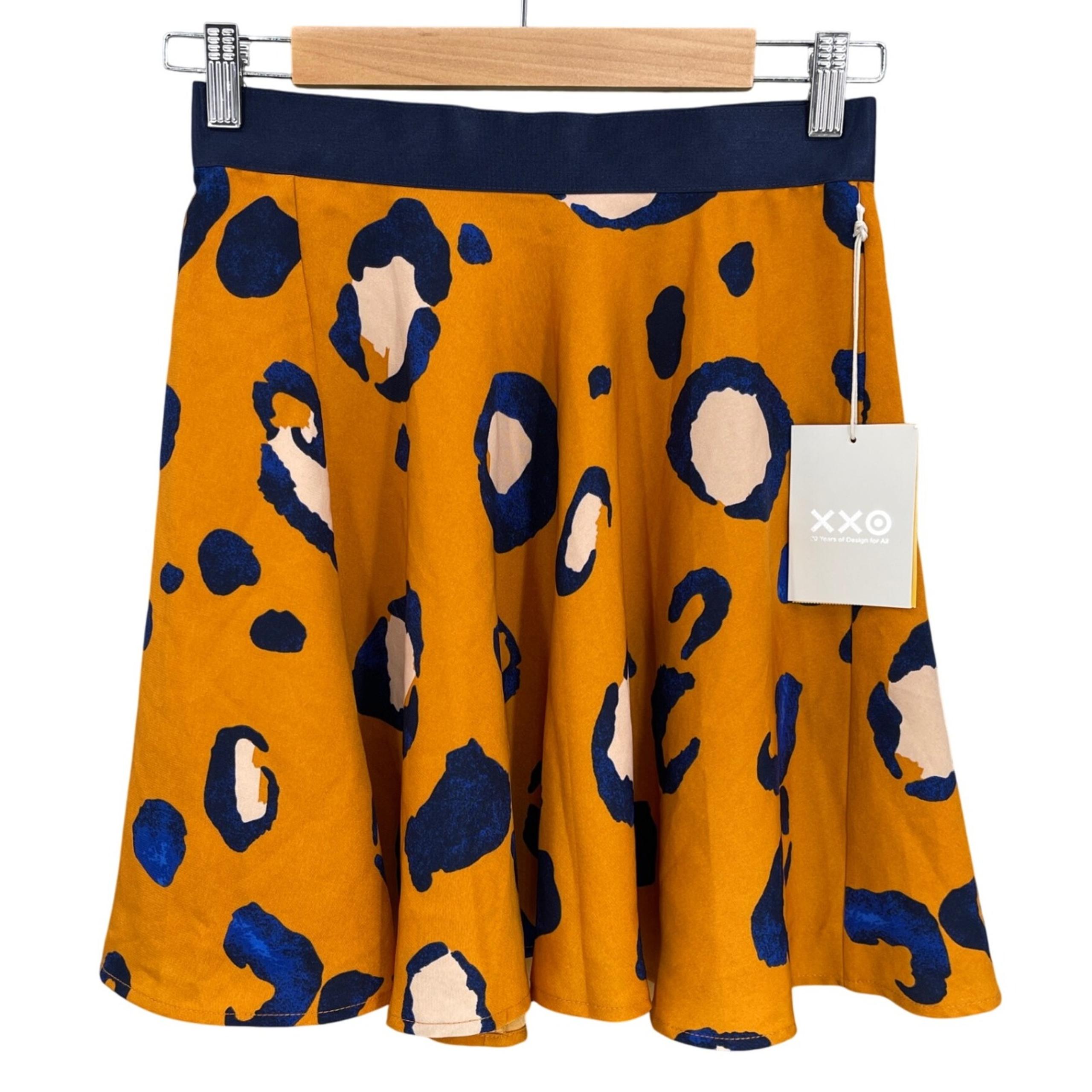 3.1 Phillip Lim for Target Leopard Mini Skirt Designer Artsy Party A-Line Size 4