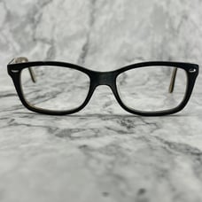 Ray-Ban RB5228F 5409 Eyeglasses Rectangular Black Full Rim Frames 53-17-140