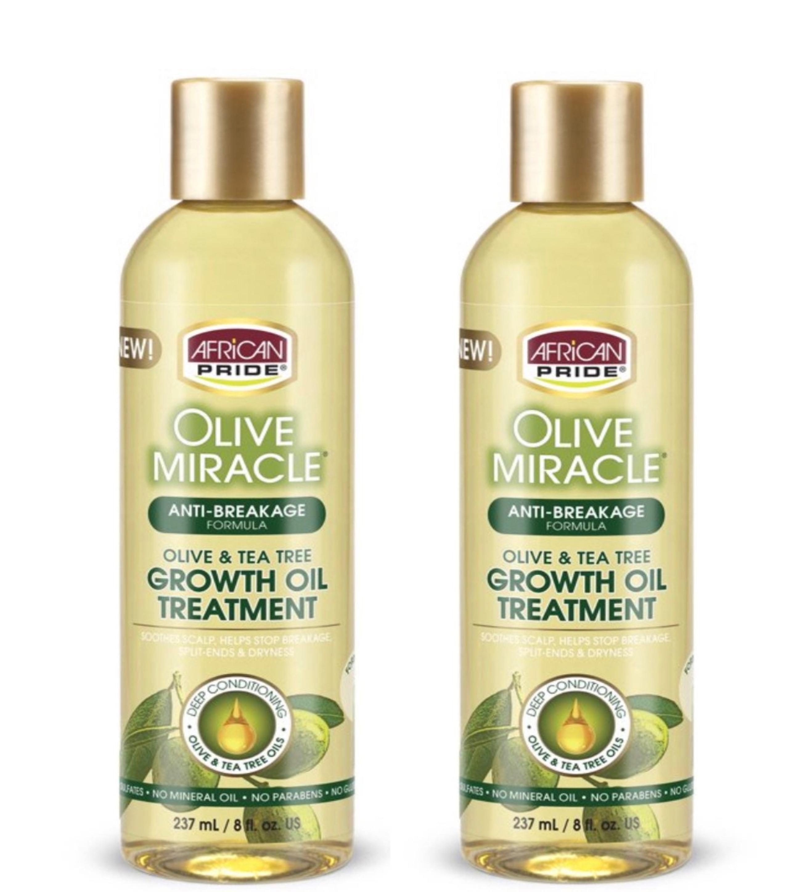 African Pride Olive Miracle Anti-Breakage Formula Maximum Strengthening Growth O