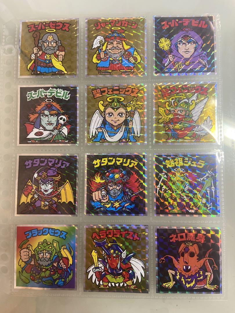 ビックリマン head sticker set of 44. Individual sale is also possible.