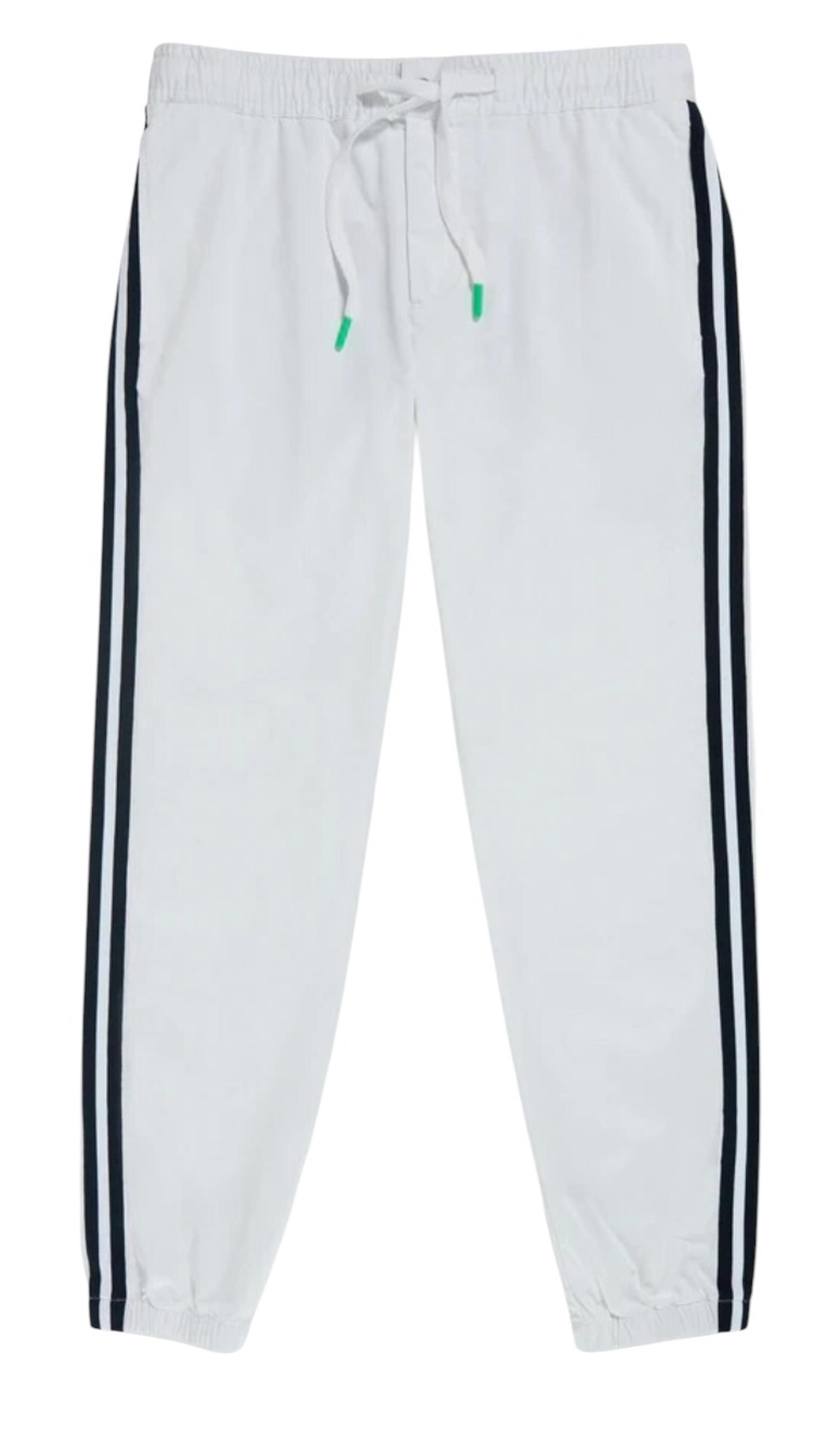 Men’s Oxwick Pants White Elastic Waist 31 - Psycho Bunny