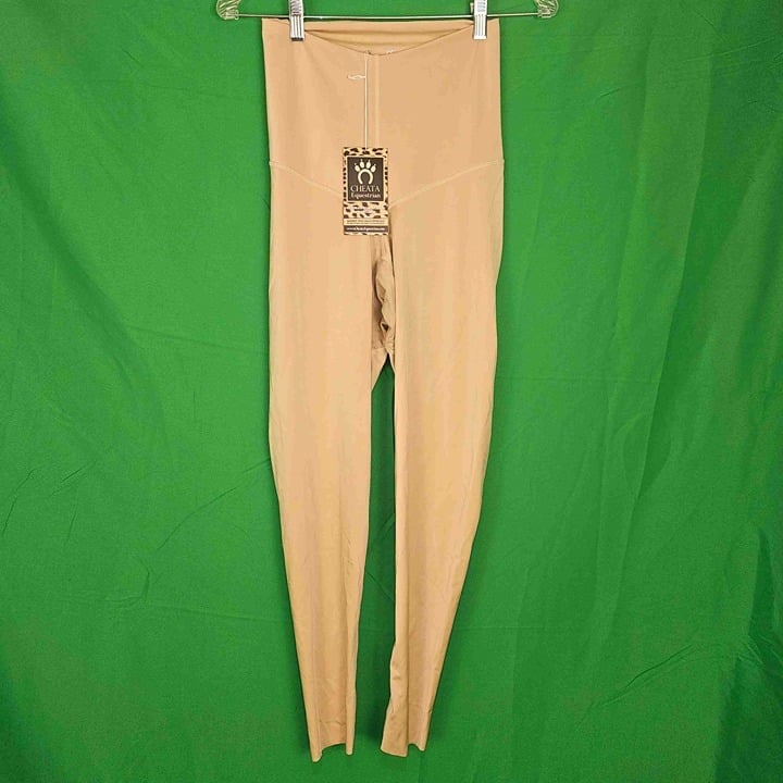 NWT Cheata Equestrian Womens Nude Cheata Sleekifier Pants Medium