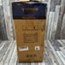 Outdoor Post Lantern Light Fixture with Pier Mount Base, Dusk to Dawn Black 2 Pa