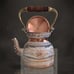 Copper Kettle Teapot, Engraved Copper Tea Kettle, =o\sj
