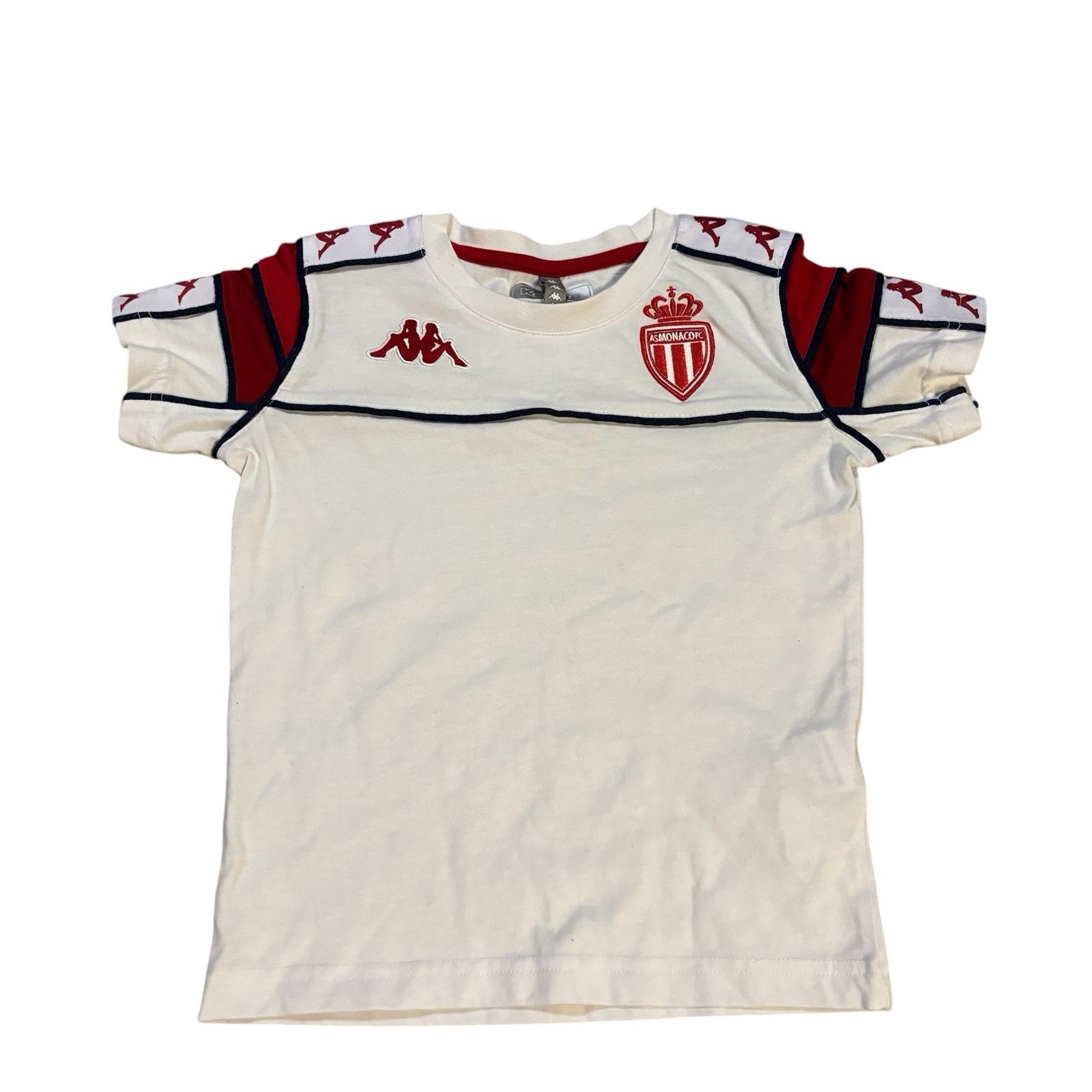 Kappa AS Monaco 2019/20 Jersey Kids 6Y Red White