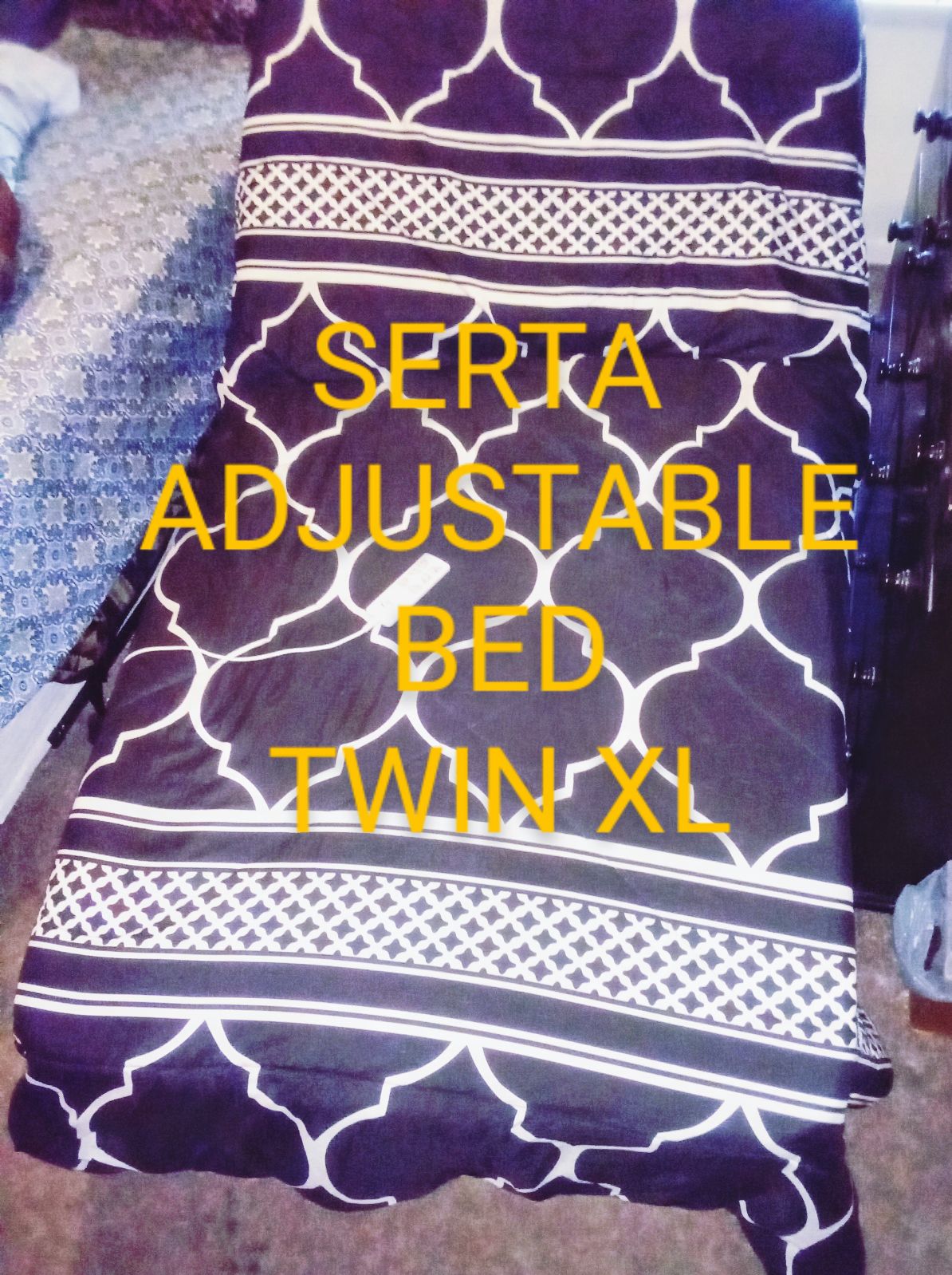 SERTA ADJUSTABLE TWIN XL BED
