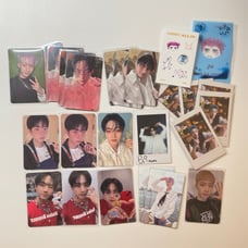 p1harmony jiung photocard lot sad song star river ring pob heart phone cafe