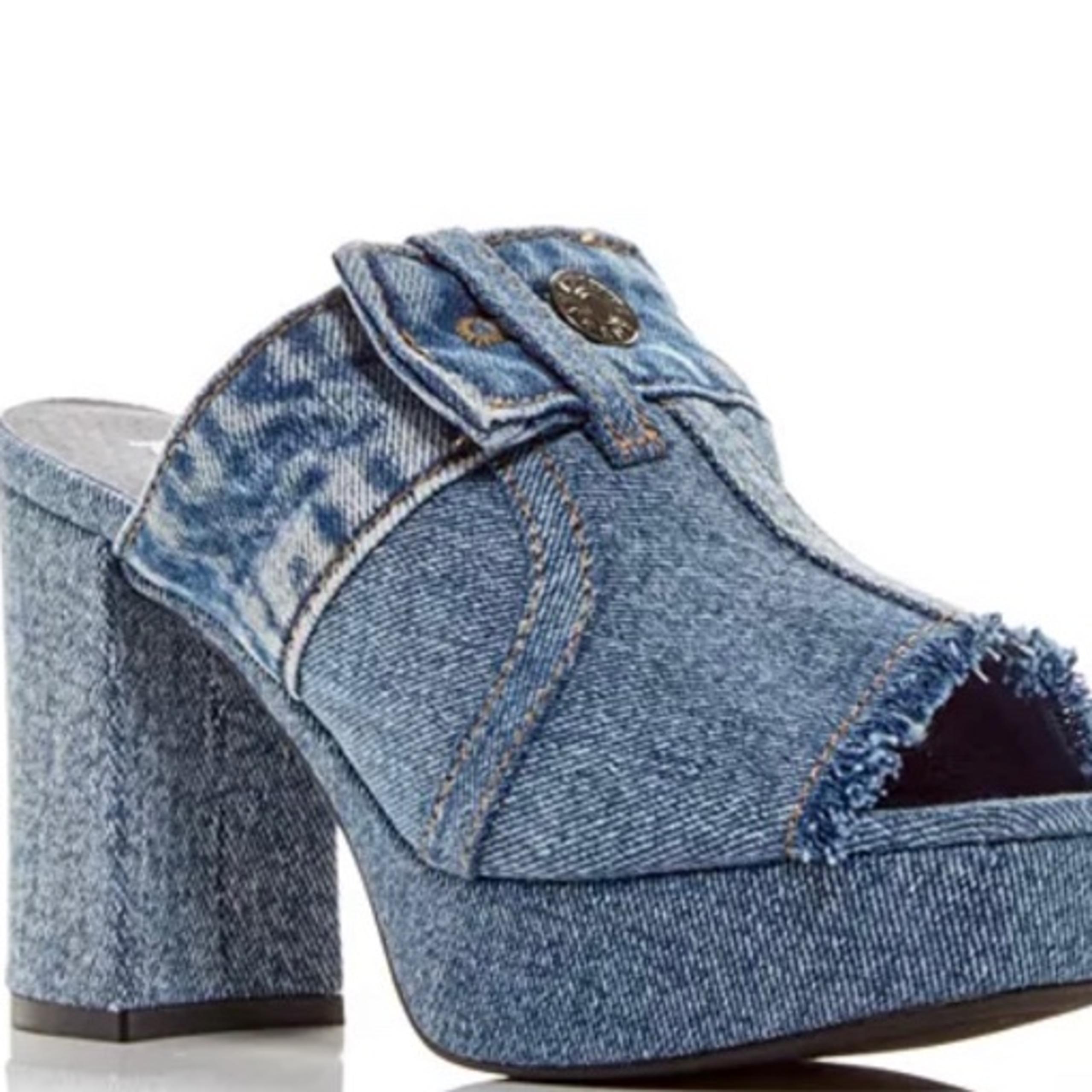 Jeffrey Campbell Magda Platform High Heel Slide Sandals Size 6