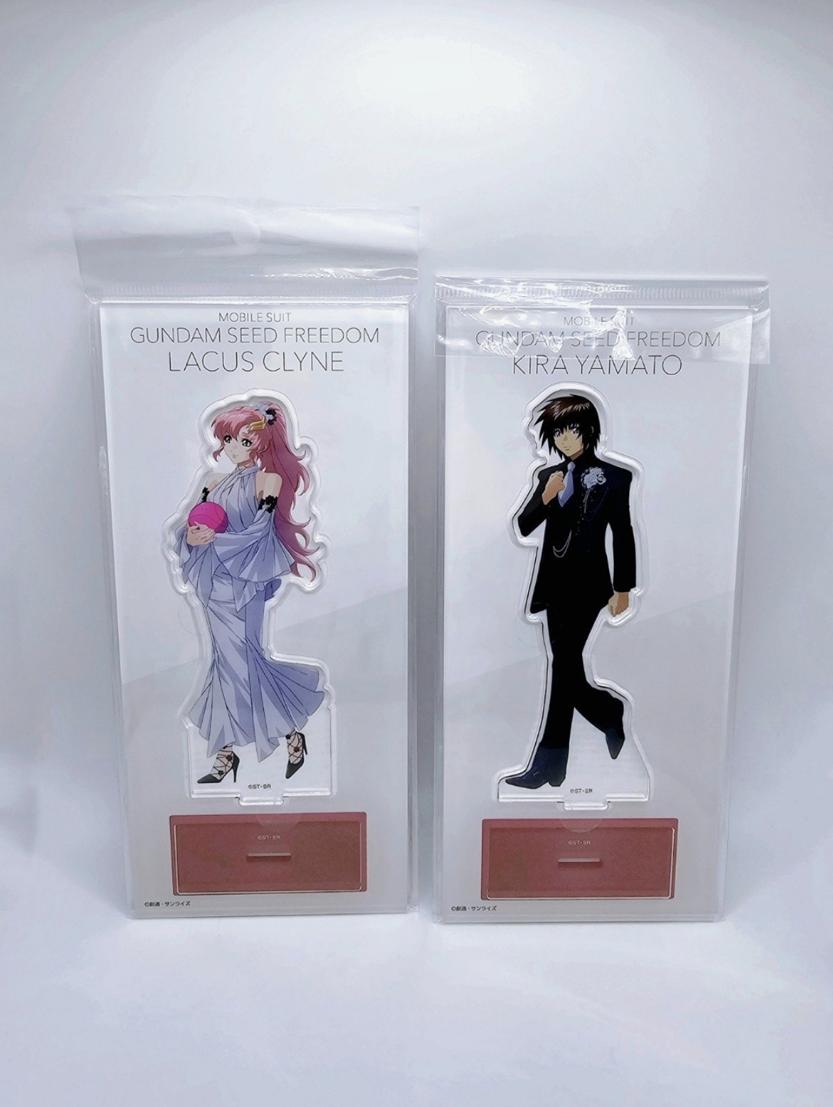 Gundam SEED FREEDOM 2024 Fair Kira Lacus Acrylic Stand Figure Set