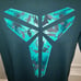 NIKE KOBE BRYANT Black Mamba Logo Men's Dri-Fit Athletic Training T-Shirt size M