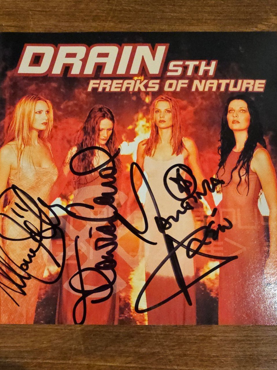 DRAIN STH - signed / autographed CD
